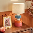 ATMOSPHERA - Lampe design Fiva cylindrique H.50cm multicolore - vignette