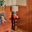 ATMOSPHERA - Lampe design Fiva cylindrique H.50cm multicolore - vignette
