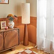 ATMOSPHERA - Lampadaire Sergio cylindrique H.150cm marron - vignette