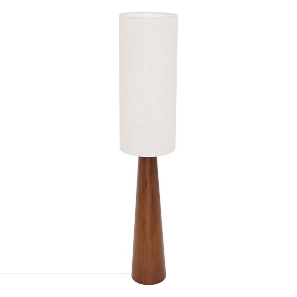 ATMOSPHERA - Lampadaire Sergio cylindrique H.150cm marron - large