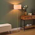 ATMOSPHERA - Pied de lampadaire Galia H.133cm doré - vignette