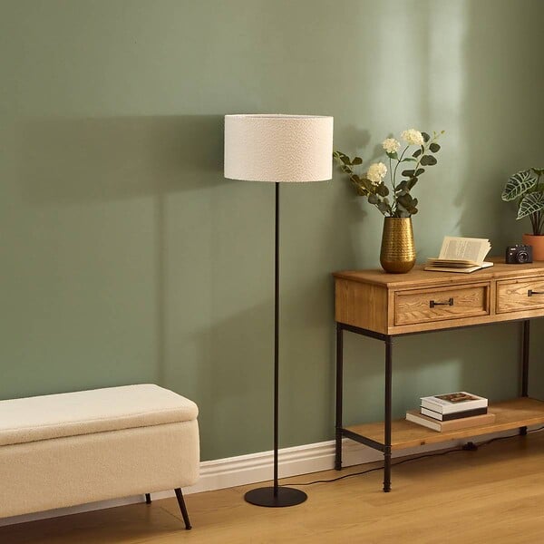 ATMOSPHERA - Pied de lampadaire Galia H.133cm noir - large
