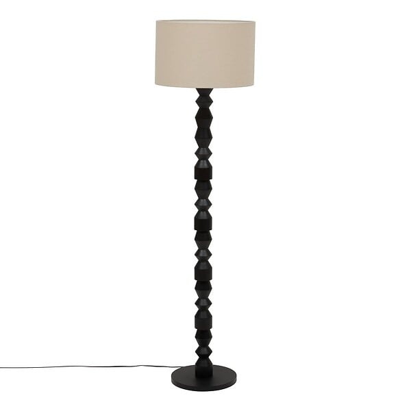 ATMOSPHERA - Lampadaire Yulia cylindrique H.150cm noir - large