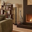 ATMOSPHERA - Lampadaire Yulia cylindrique H.150cm noir - vignette
