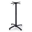 OVIALA - Pied pour table avec système inclinable 108 cm en aluminium noir Klipo - Klipo - vignette