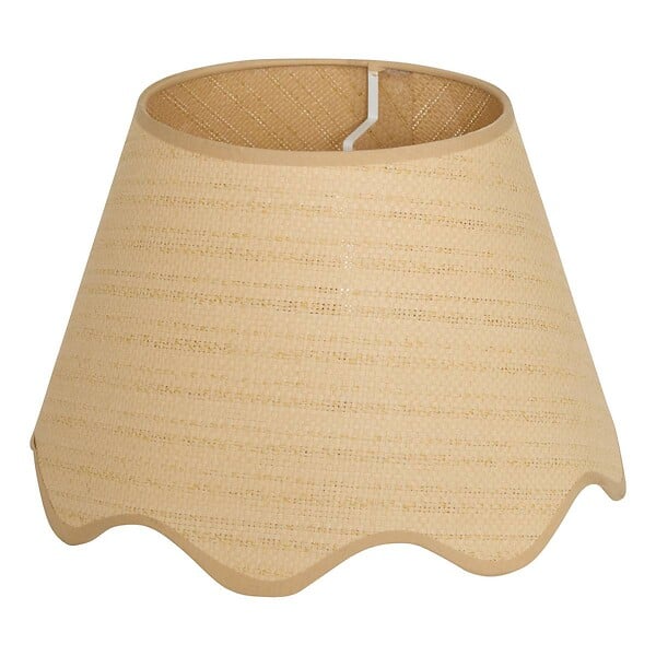 ATMOSPHERA - Abat-jour Flore rond D.37cm beige - large