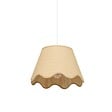 ATMOSPHERA - Abat-jour Flore rond D.37cm beige - vignette