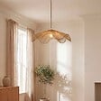 ATMOSPHERA - Abat-jour Gino rond D.78cm beige - vignette