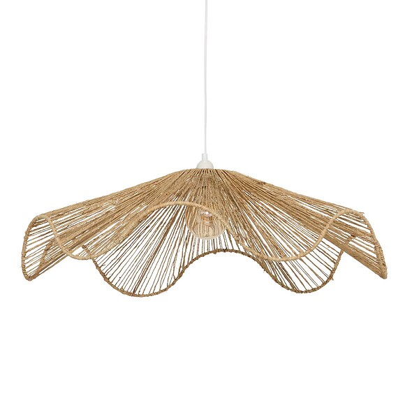 ATMOSPHERA - Abat-jour Gino rond D.78cm beige - large