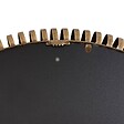 ATMOSPHERA - Miroir rond Barrel D.90cm doré métallisé - vignette