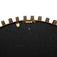 ATMOSPHERA - Miroir rond Barrel D.61cm doré métallisé - vignette