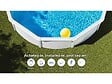 GRE - Kit piscine acier blanc Gré Fidji ronde 4,80 x 1,22 m + Tapis de sol - vignette