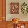ATMOSPHERA - Porte-photos Lily rectangulaire 33x45cm marron - vignette