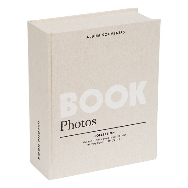 ATMOSPHERA - Album-photo Nyer 48 photos 20x24,5cm beige - large