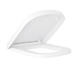 GROHE - Grohe Euro Ceramic Abattant WC déclipsable Duroplast, charnières en acier inoxydable, blanc (G39331002) - vignette