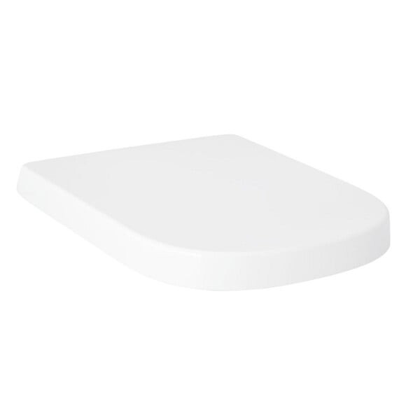 GROHE - Grohe Euro Ceramic Abattant WC déclipsable Duroplast, charnières en acier inoxydable, blanc (G39331002) - large