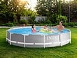 INTEX - Piscine tubulaire Prism Frame ronde 3,66 x 0,76 m - Intex - vignette
