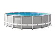 INTEX - Piscine tubulaire Prism Frame ronde 5,49 x 1,22 m - Intex - vignette