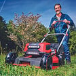 EINHELL - Tondeuse à gazon sans fil tractée EINHELL GP-CM 36/47 S Li BL (4x4,0Ah) - vignette