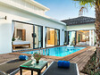 HABITAT ET JARDIN - Piscine bois rectangle " Aruba 120  "- 5.00 x 3.00 x 1.24 m - vignette