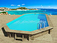 HABITAT ET JARDIN - Piscine bois " Sevilla 130" - 8.57 x 4.57 x 1.31 m - vignette
