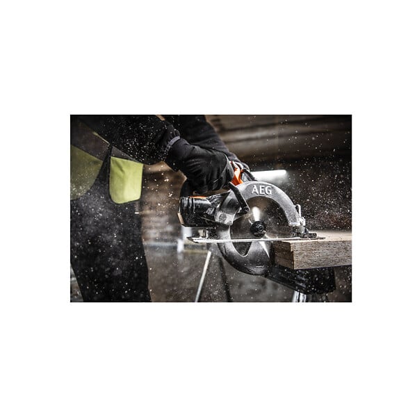 AEG - Scie circulaire AEG BKS18BL2-0 190mm 18V BRUSHLESS 5400tr/min (vendu sans batterie) - large