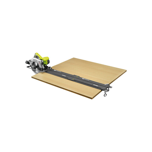 RYOBI - Pack RYOBI - Scie circulaire R18CS7-0 - brushless 18V One+ - 60mm - sans batterie ni chargeur - Guide de coupe RAK03SR - large