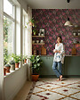 AS CREATION - Pv/int fleurs romantiques roses - vignette