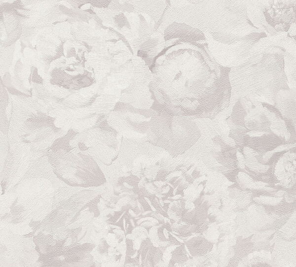 AS CREATION - Pv/int fleurs romantiques pastelles - large