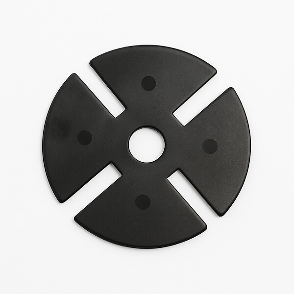 MCCOVER - Cale amortisseur anti bruit 97 mm par 10 pcs McCover Noir - large