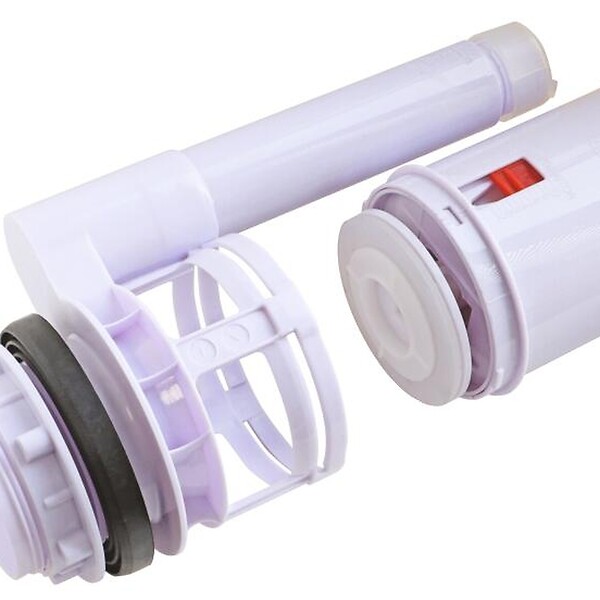 SOMATHERM FOR YOU - Pack mécanisme WC à câble double chasse + Robinet flotteur alimentation latérale - large
