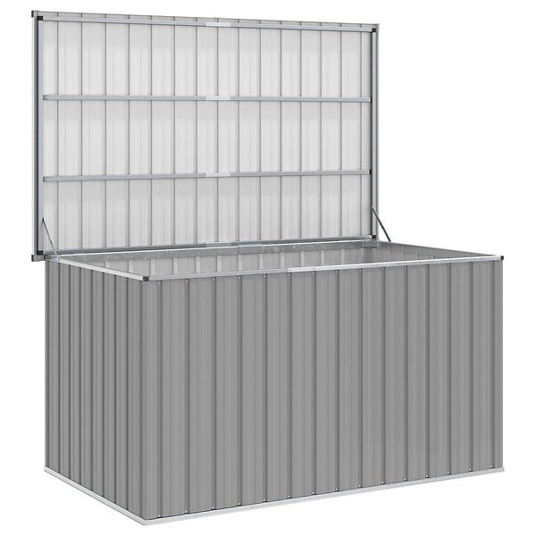 VIDAXL - vidaXL Boîte de rangement de jardin Gris 171x99x93 cm - large