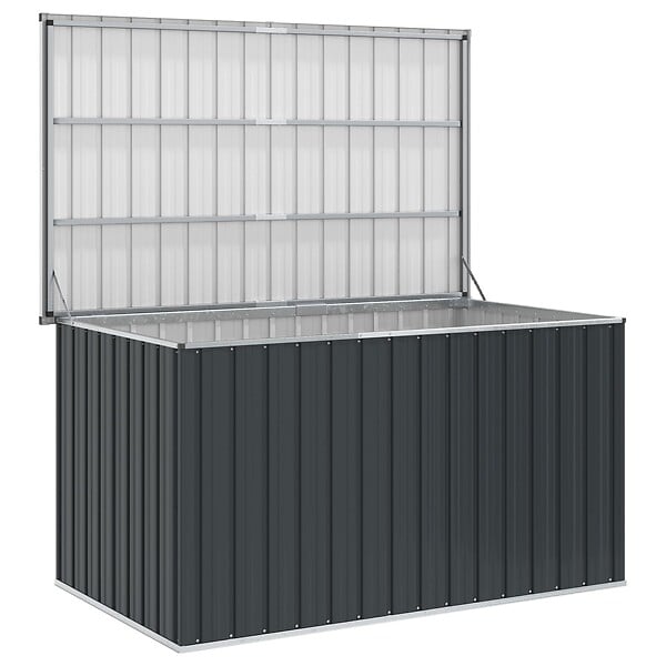 VIDAXL - vidaXL Boîte de rangement de jardin Anthracite 171x99x93 cm - large
