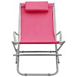 VIDAXL - vidaXL Chaises à bascule lot de 2 Acier Rose - vignette