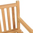 VIDAXL - vidaXL Banc de jardin 114 cm bois de teck solide - vignette