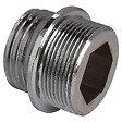 SOMATHERM FOR YOU - Raccord de bec chromé M15/21 vers M22x100 - Adaptateur robinet PORCHER - vignette