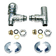 SOMATHERM FOR YOU - Kit sèche-serviette thermostatisable design chromé - vignette