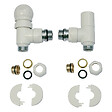 SOMATHERM FOR YOU - Kit sèche-serviette thermostatisable design blanc - vignette