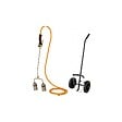 INTEC - Désherbeur thermique Pro 2 Bruleurs Ø 60 mm Turbo Tuyau 5m Allume gaz Chariot INTEC - vignette
