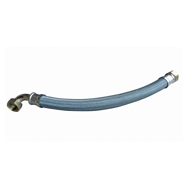 SOMATHERM FOR YOU - Flexible chauffage - 1 écrou tournant 1" - 1 écrou tournant coudé 1" - 700 mm - large