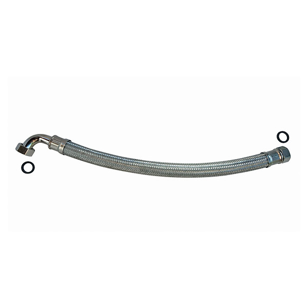 SOMATHERM FOR YOU - Flexible chauffage 1 écrou tournant 3/4" - 1 écrou tournant coudé 3/4" - 1000 mm - large