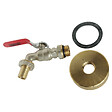 SOMATHERM FOR YOU - Kit complet récupérateur eau de pluie - Robinet et raccord pour cuve 1000L - vignette