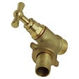 SOMATHERM FOR YOU - Robinet de puisage à potence oblique brut - Mâle 1/2" - Raccord au nez 3/4 - vignette