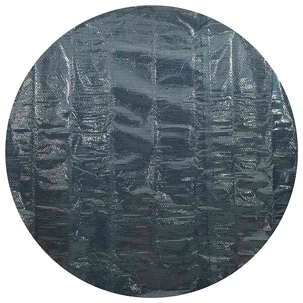 VIDAXL - vidaXL Film solaire de piscine flottant PE 549 cm Noir et bleu - large