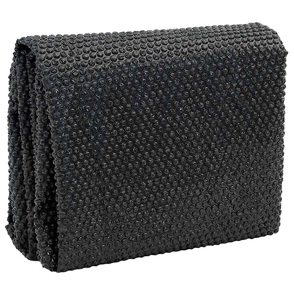 VIDAXL - vidaXL Film solaire de piscine flottant PE 250 cm Noir et bleu - large