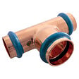 SOMATHERM FOR YOU - Té agrandi au centre cuivre à sertir FFF Ø14 Ø16 Ø14 SFY - vignette