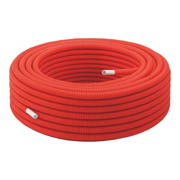 SOMATHERM FOR YOU - Tube multicouche gainé rouge Ø16 en couronne de 25 mètres - large