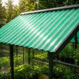 MCCOVER - Lot 5 plaques POLYESTER PO 76/18 VERT + 6 kits de fixations Vert, l.90 cm, L.250 cm - vignette