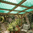 MCCOVER - Lot 5 plaques POLYESTER PO 76/18 VERT + 5 kits de fixations Vert, l.90 cm, L.200 cm - vignette