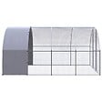 VIDAXL - vidaXL Poulailler d'extérieur 3x4x2 m Acier galvanisé - vignette